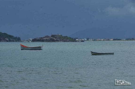 Visual do extremo sul de Florianópolis, Ilha de Santa Catarina, praia de Naufragados